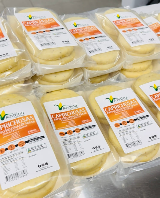 Cheese Filled Arepas 870g (CAPRICHOSAS)