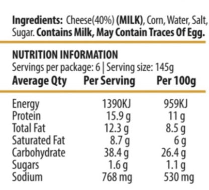 Arepas Rellenas de Queso (870g) - CAPRICHOSAS