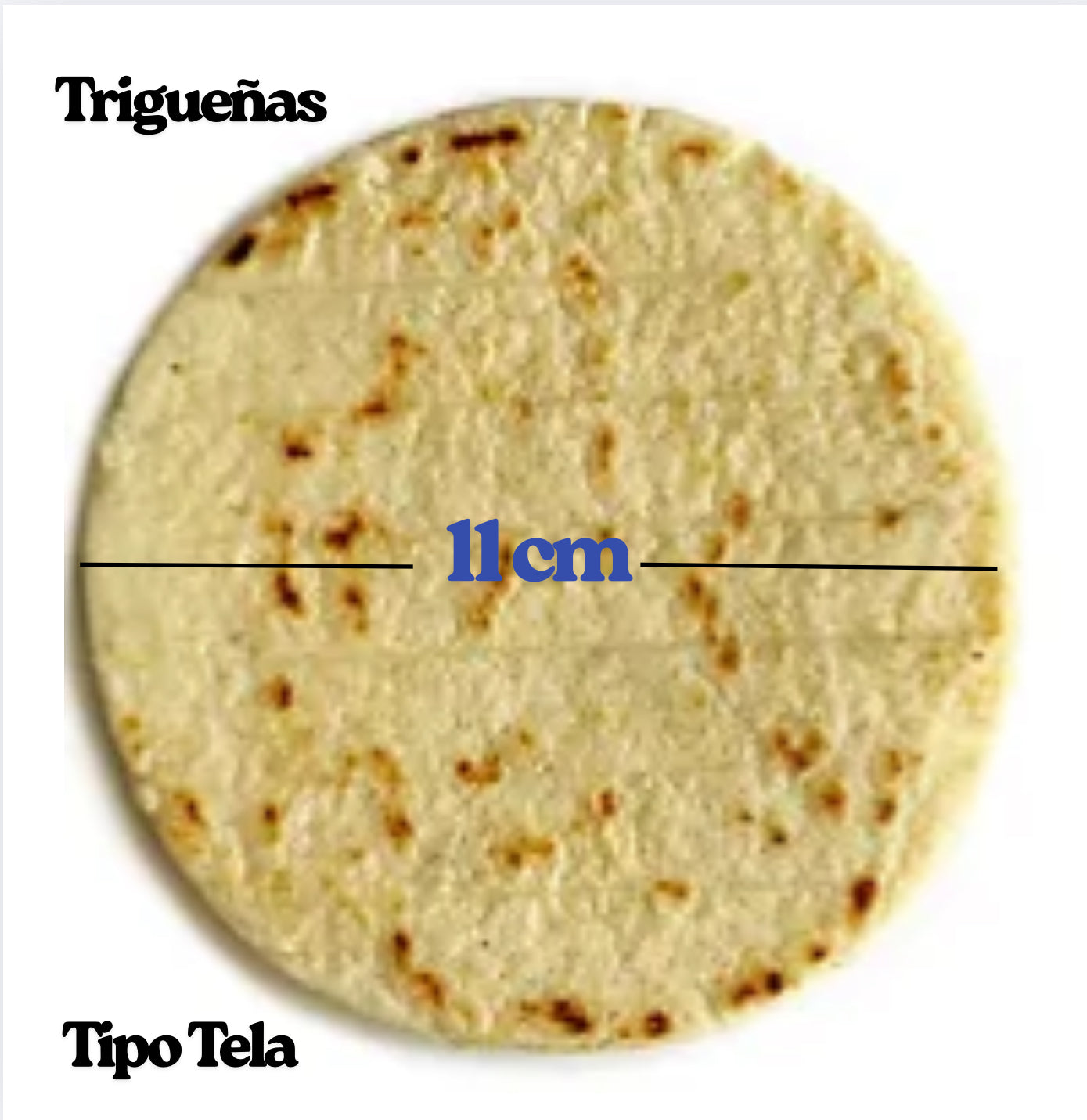 Cassava and Cheese Arepas 420g (TRIGUEÑAS)
