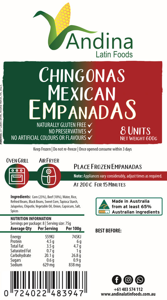 Mexican Empanadas (600g)