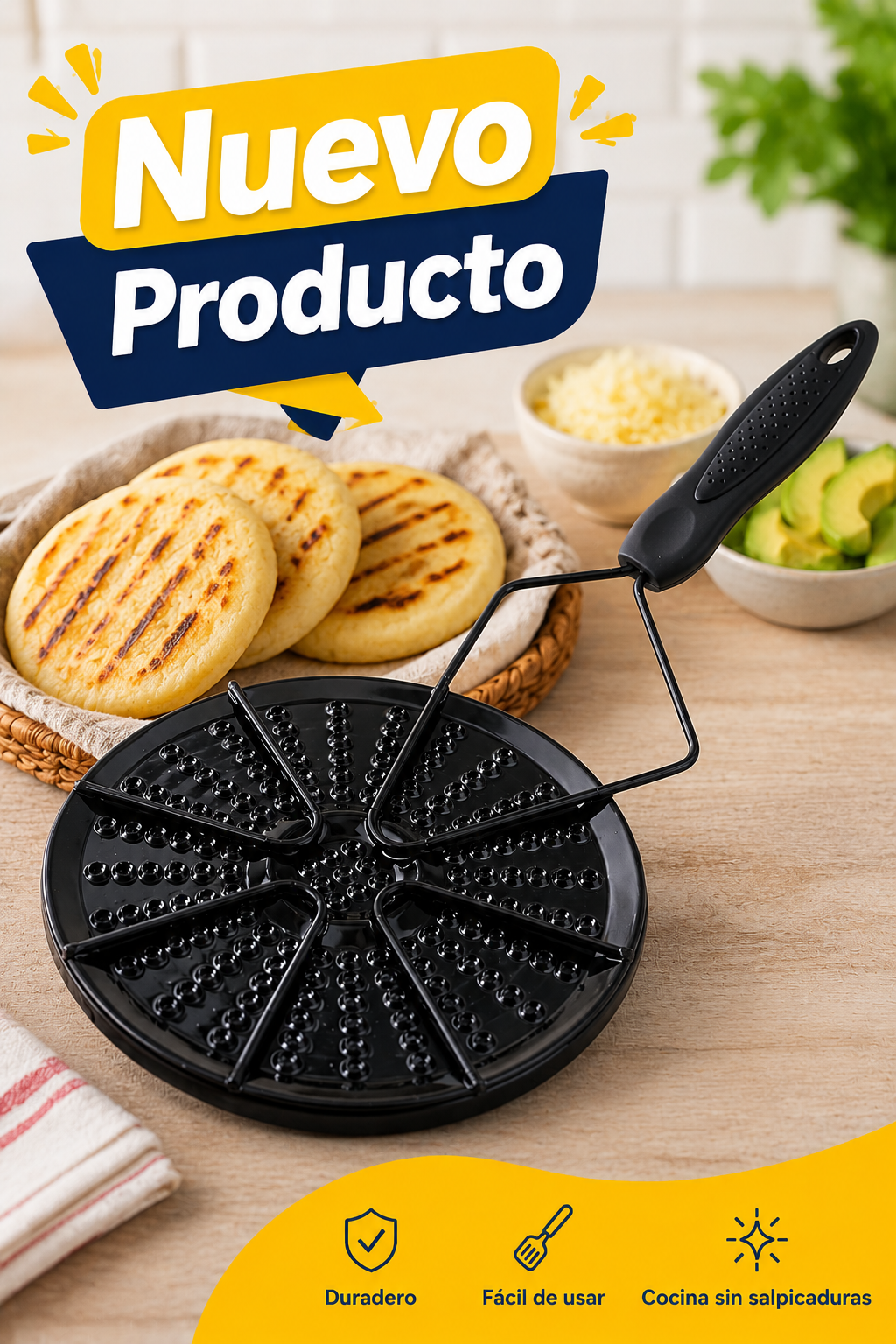 AREPA GRILL ROUND